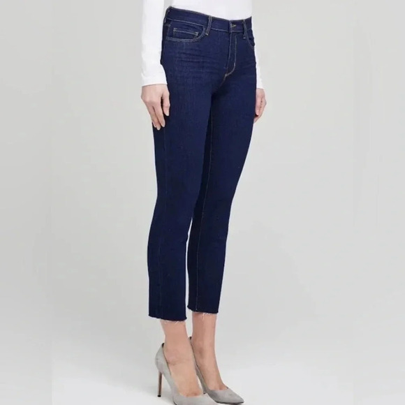 L’AGENCE Women’s Sada High Rise Cropped Jean in Lexington Wash size 30 - Picture 2 of 9
